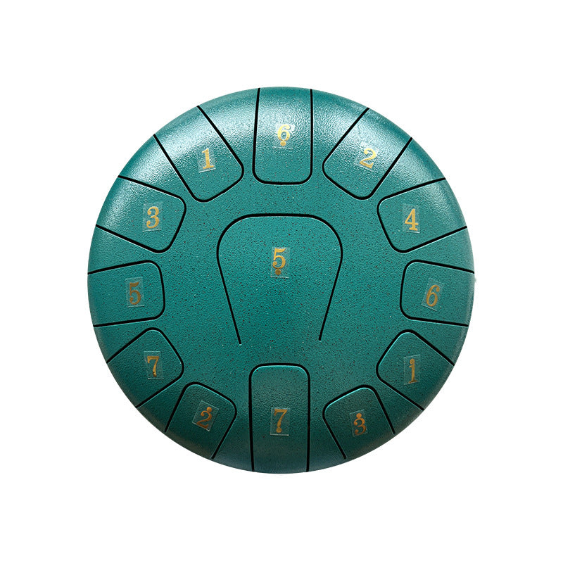Steel tongue drum