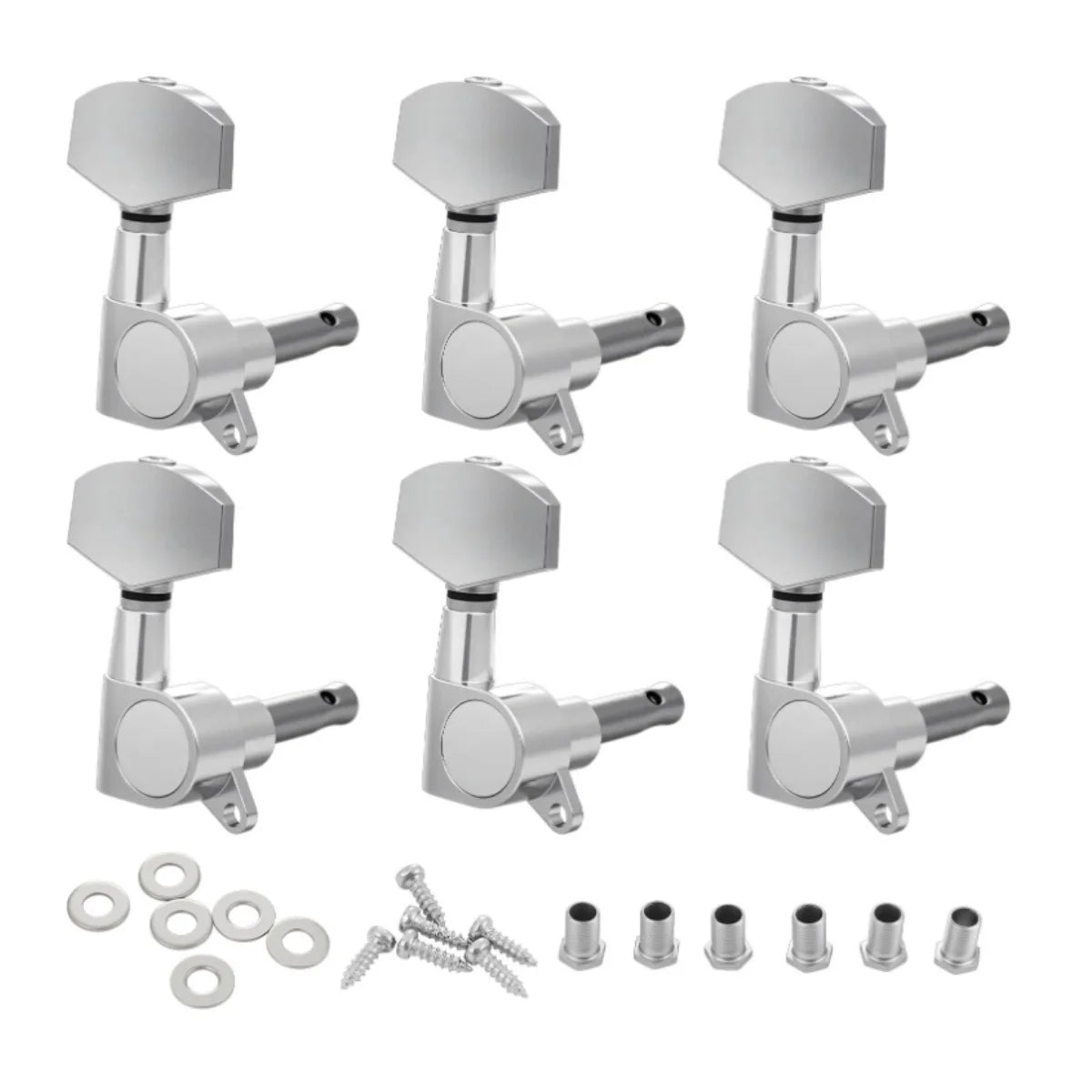 Chrome locking guitar tuners